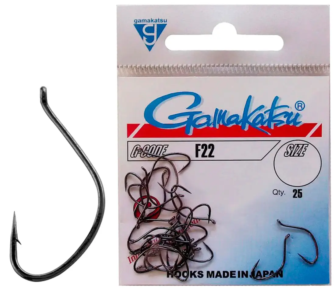 Гачок Gamakatsu F22 Black №10 25шт