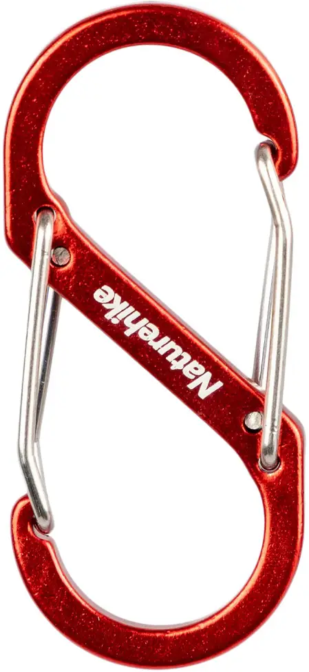 Карабін Naturehike S-type NH20GS004 5см Red