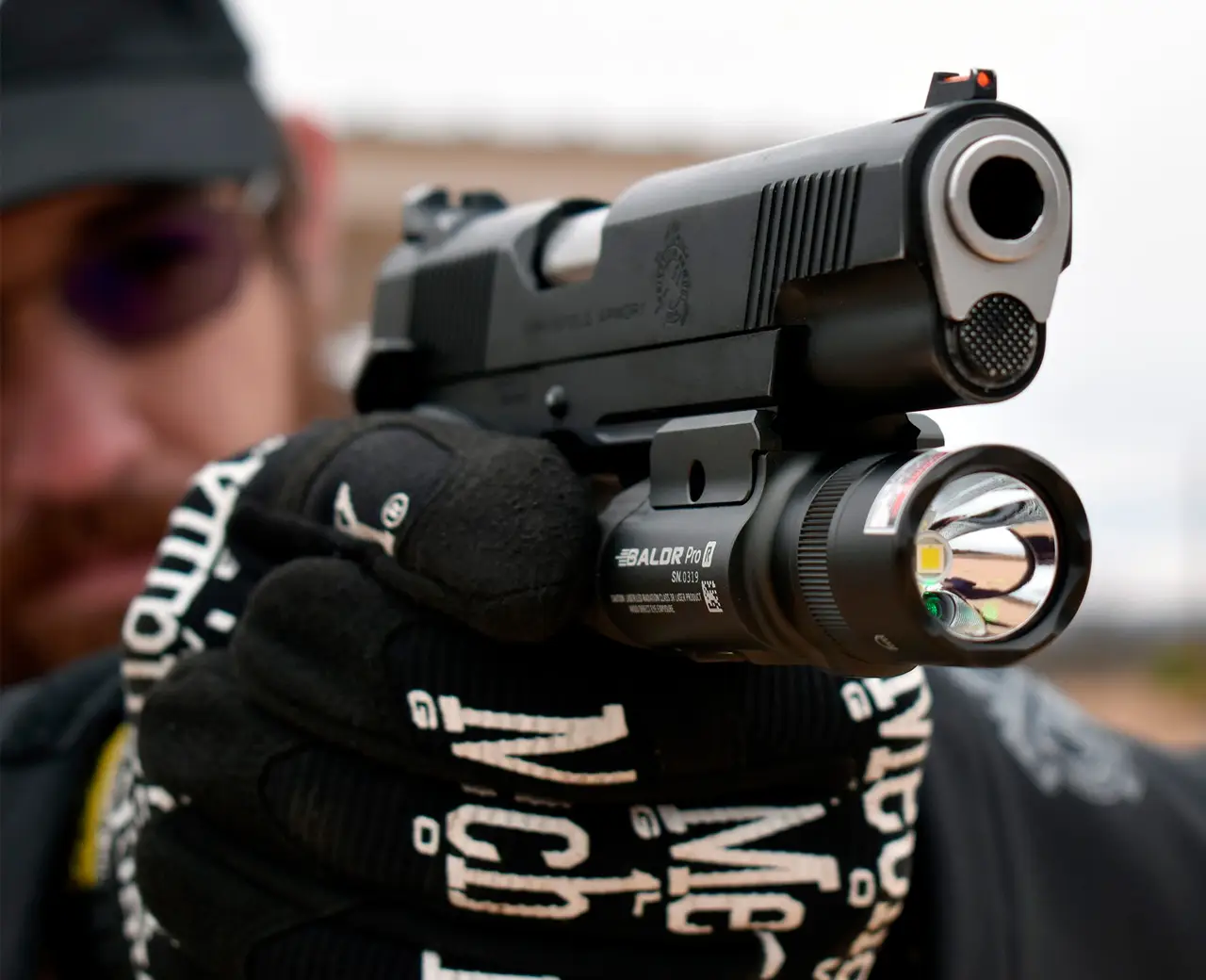 Фонарь с ЛЦУ Olight Baldr Pro R Green Laser Black 23703520