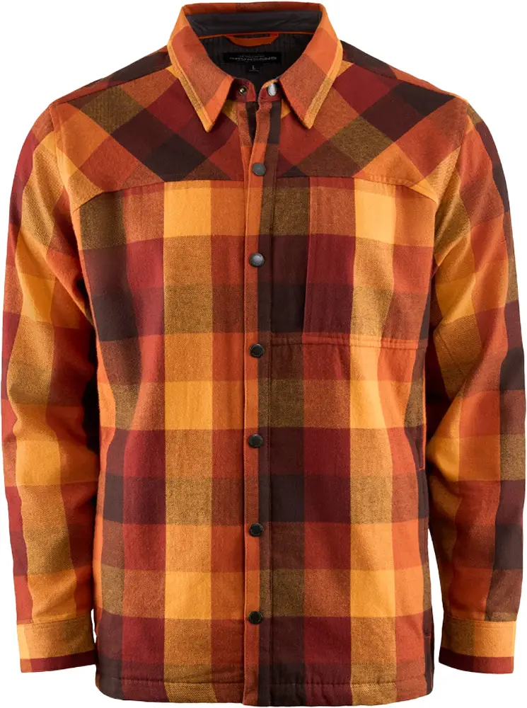 Сорочка Grundens Bankside Lined Shacket L Lobster Plaid