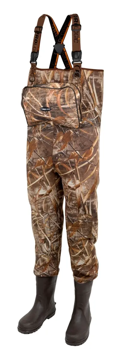 Вейдерси Prologic Max5 ХРО Neoprene Waders Boot Foot Cleated 42/43 - 7.5/8 Сamo