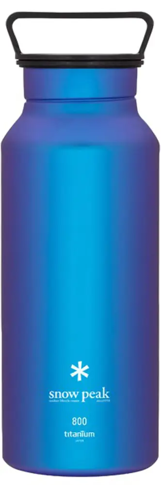 Пляшка Snow Peak TW-800-BL Titanium Aurora Bottle 800ml Blue