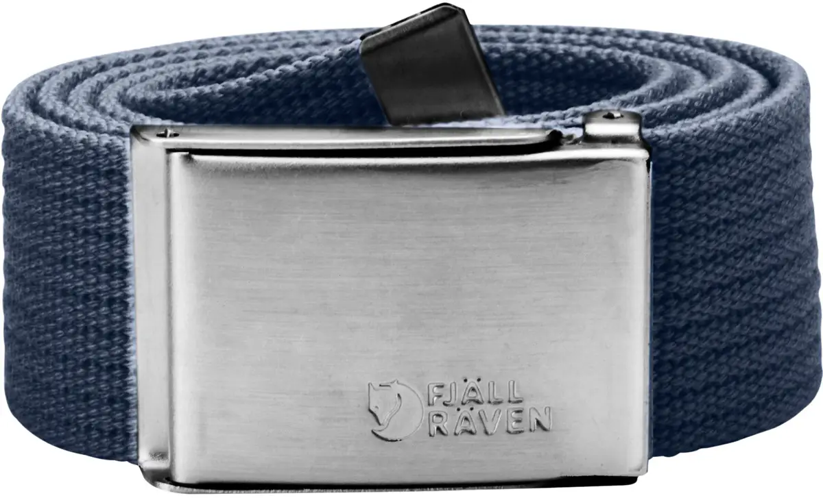 Ремень брючный Fjallraven Canvas Belt Dark Navy