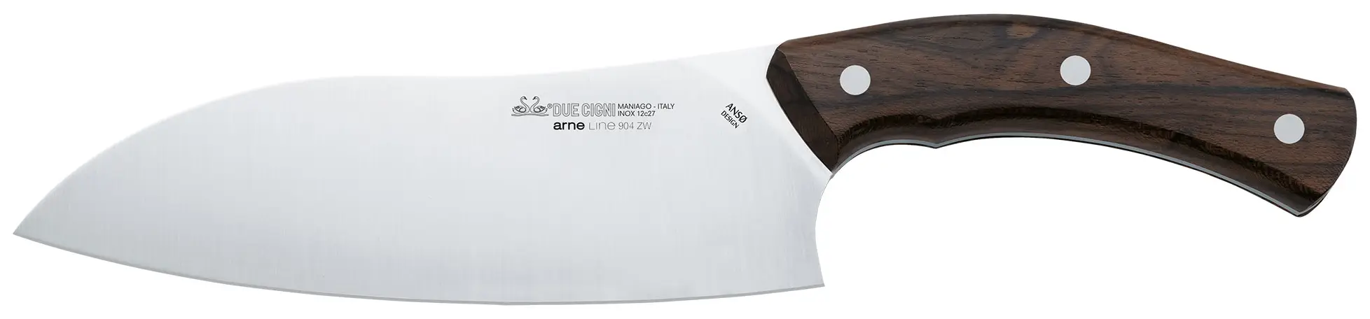 Ніж кухонний Due Cigni Santoku 190 мм