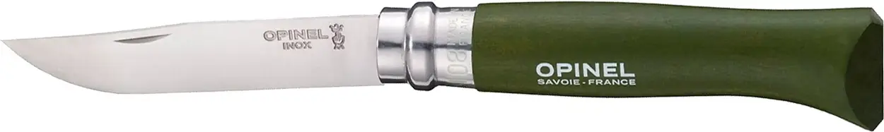 Нож Opinel №8 Inox Green (блистер)