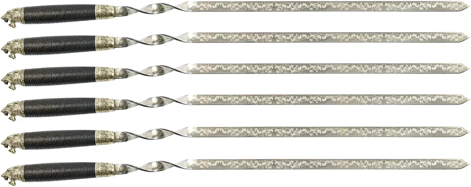 Набір шампурів R.A. "Тигри" кейс + сокира