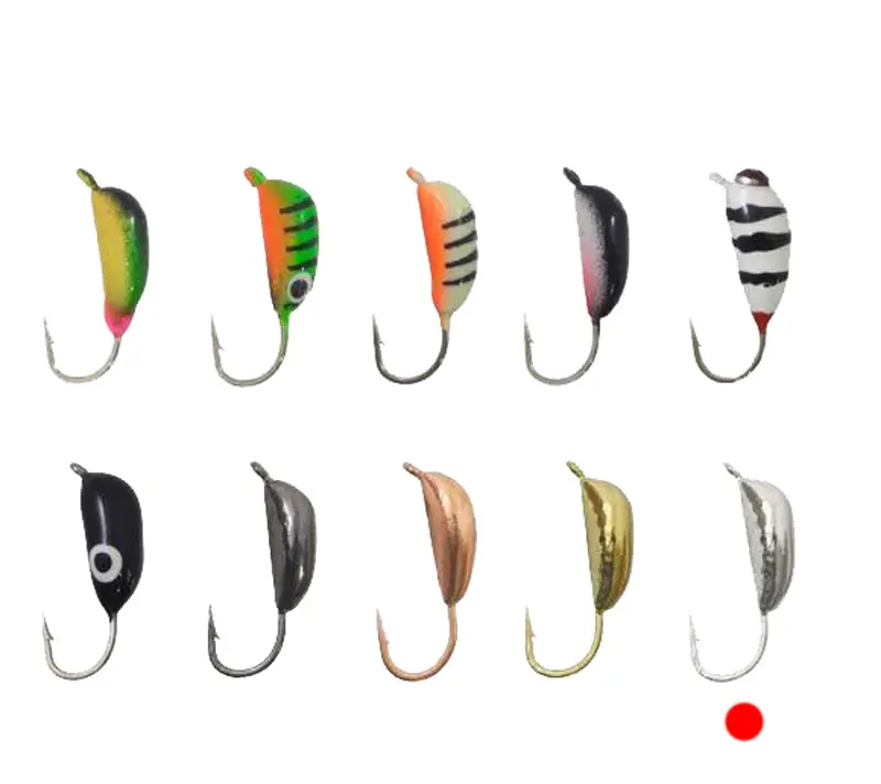 Мормышка вольфрамовая Fishing ROI Банан ризький 3.0mm 0.56g ц:silver