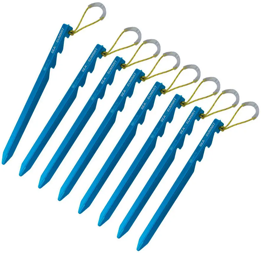 Набор колышек Sea To Summit Ground Control Tent Pegs 8 шт/уп Yellow
