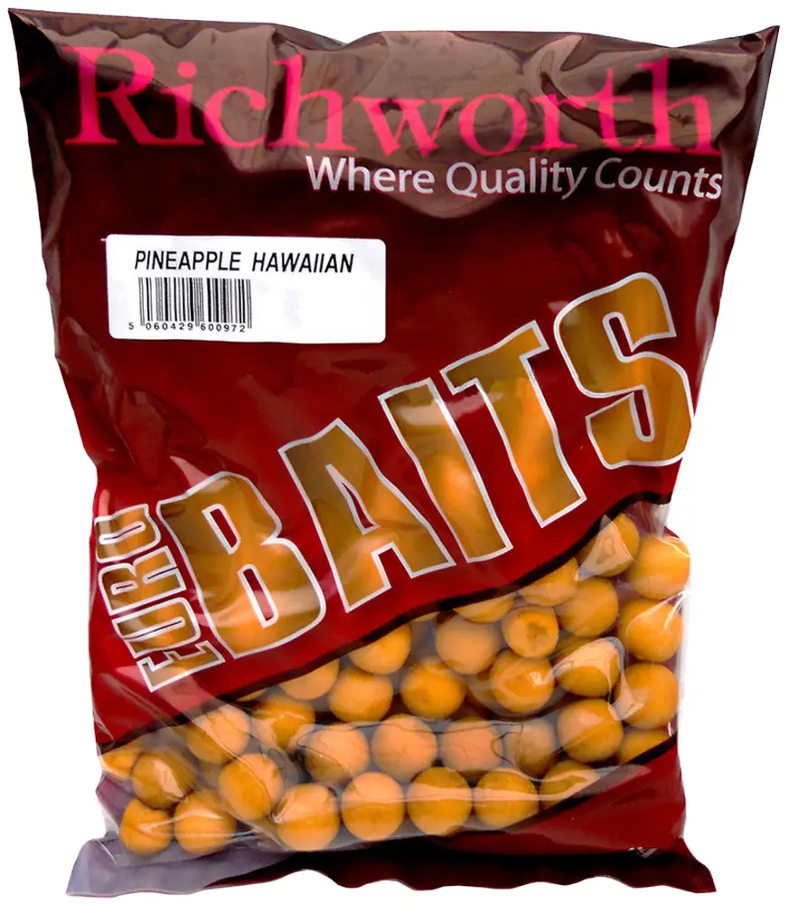 Бойли Richworth Euro Boilies Pineapple Hawaiian 15mm 1kg