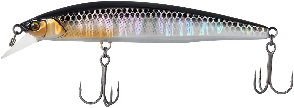 Воблер Jackall Rerange 95 SP HL Silver & Black