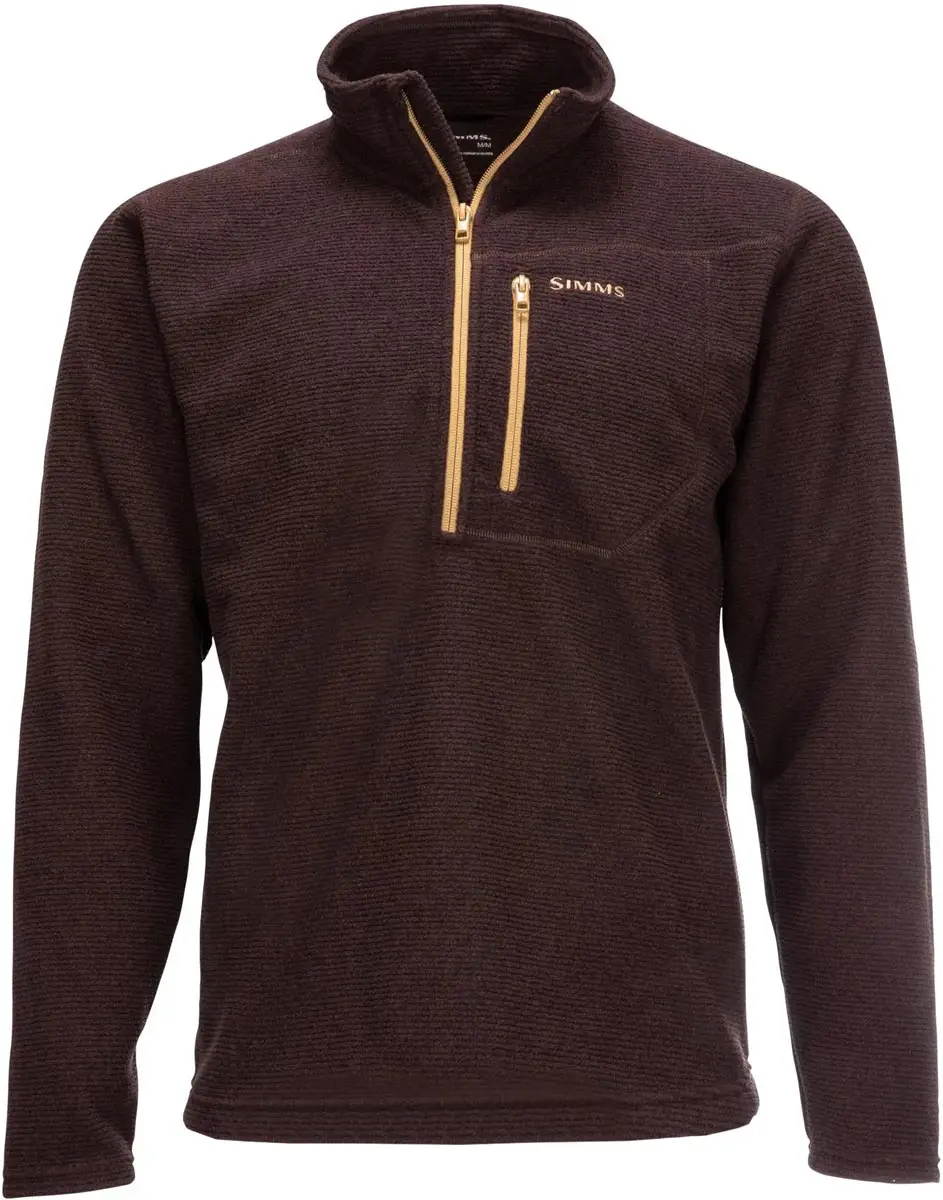 Реглан Simms Rivershed Quarter Zip XXL Mahogany