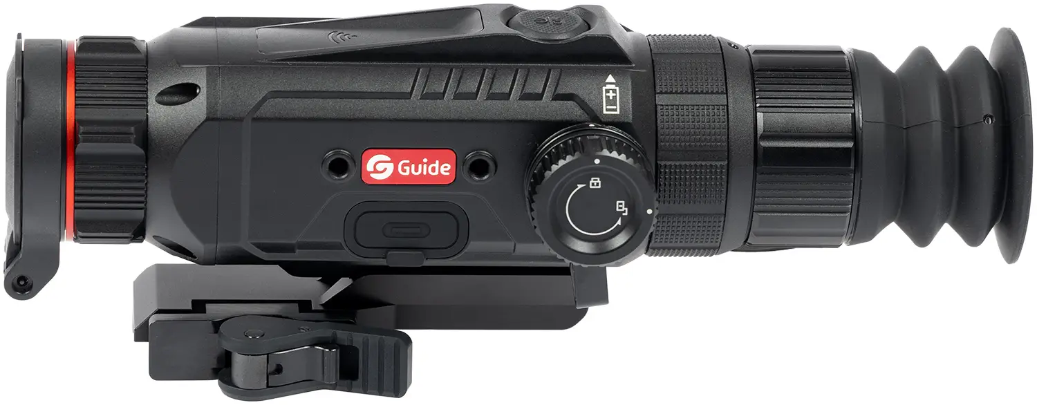 Прицел тепловизионный GUIDE TR212 Gen2 2.8-11.2x19 256x192@12μm QD Long mount