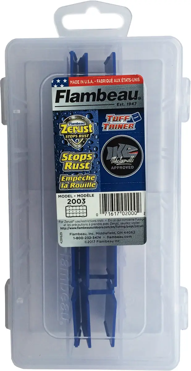 Коробка Flambeau Tuff Tainer - 2003 Divided 17.8х9.8х3.8cm