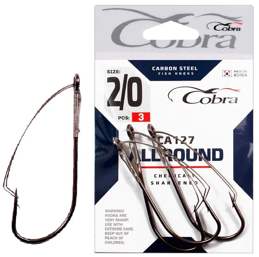 Крючок Cobra Allround CA127 №1 (3шт)