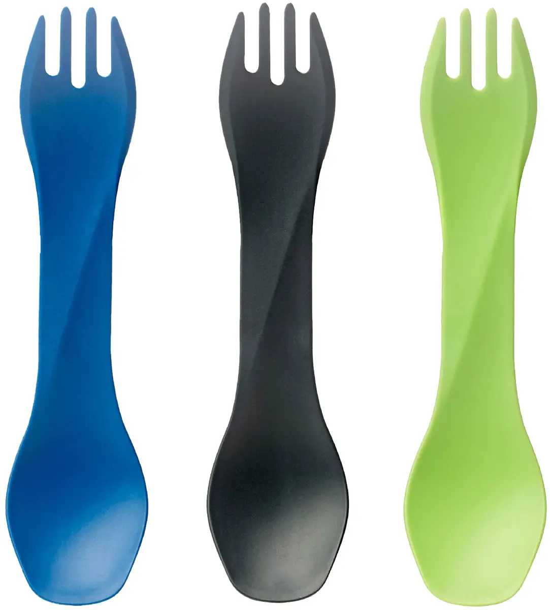 Ловилка Humangear GoBites Uno 3-Pack. Blue/Gray/Green
