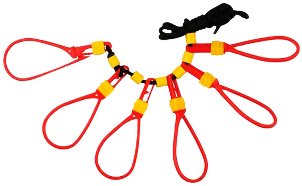 Кукан Fishing ROI Пластик 6 карабінів