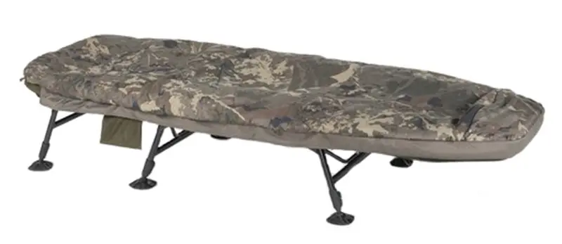 Розкладачка Nash Indulgence HD40 Sleep System 8 Legs Camo 212х83х38см