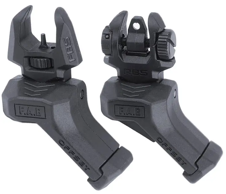 Цілик і мушка FAB Defense FRBS OFFSET 45 градусів