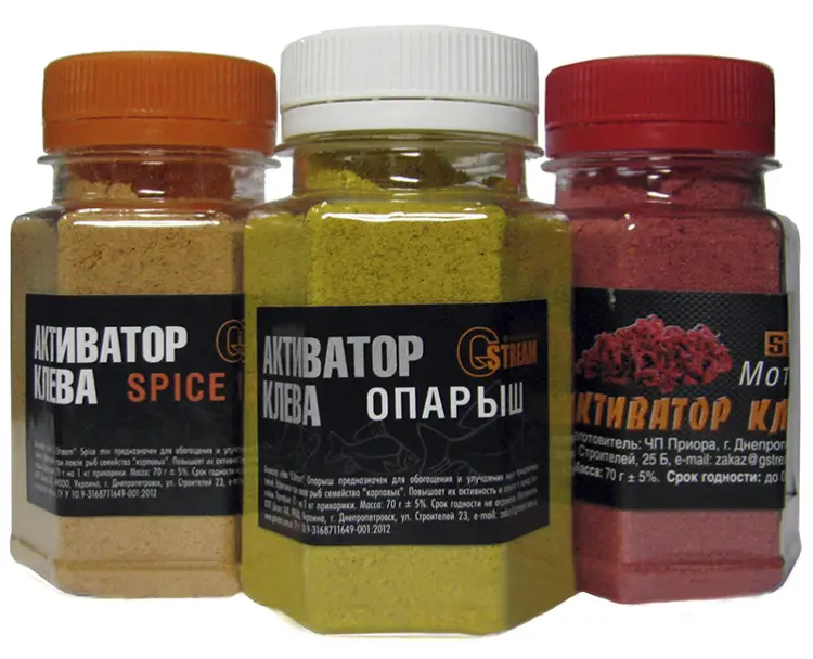 Активатор клева G.Stream в банке 70г (мотыль)