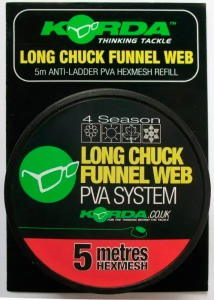 ПВА-сетка Korda PVA на шпуле Long Chuck Hexmesh 5m