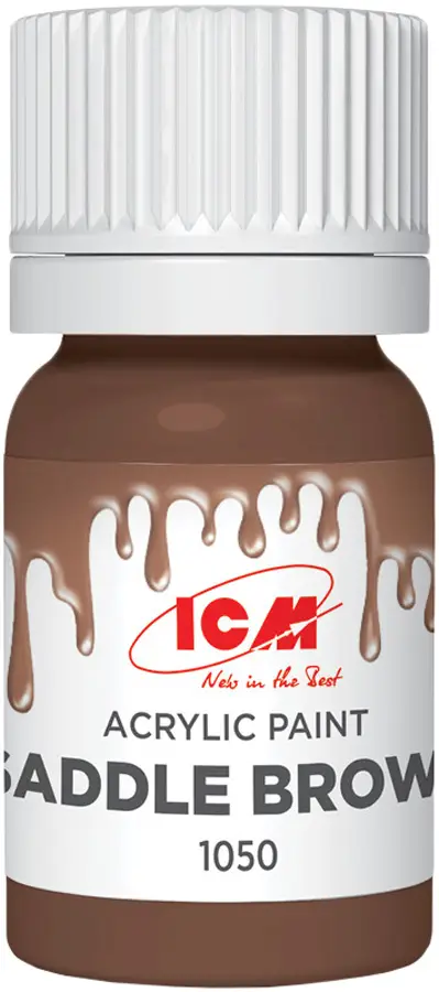 Краска ICM Holding Acrylic Paint 12 мл Saddle Brown