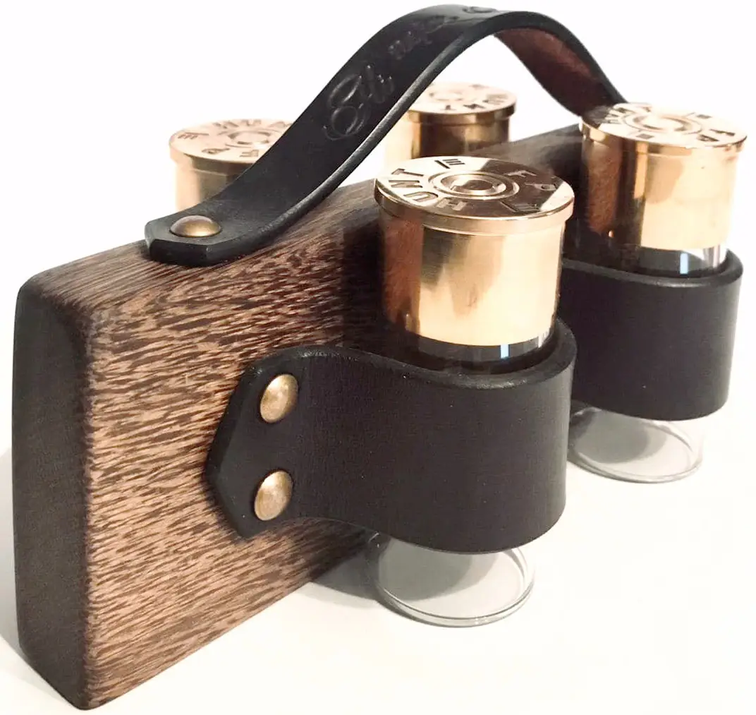 Подарунковий набір чарок Fish-Point "Патронташ" 4п. 50 мл.