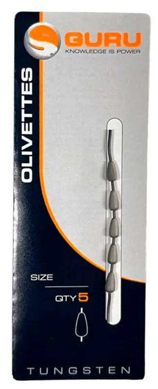 Грузило-оливка Guru Tungsten Olivette 2.75g
