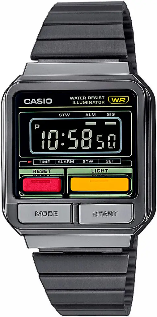 Часы Casio Vintage Edgy A120WEGG-1BEF. Черный