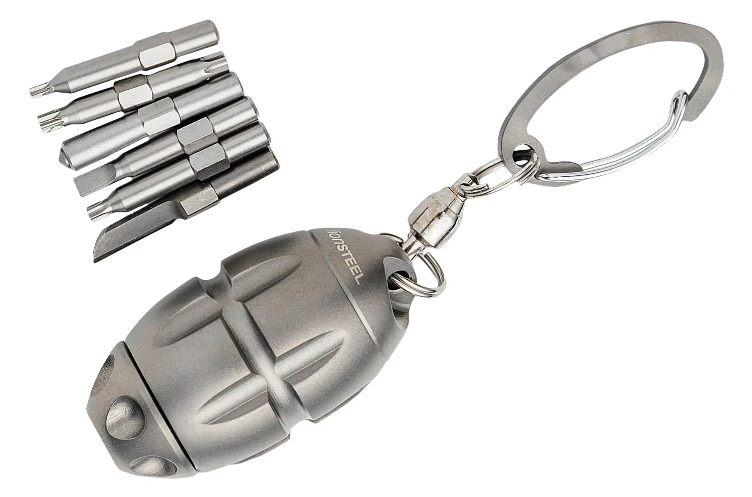 Мультитул Lionsteel Eggie Keychain Grey