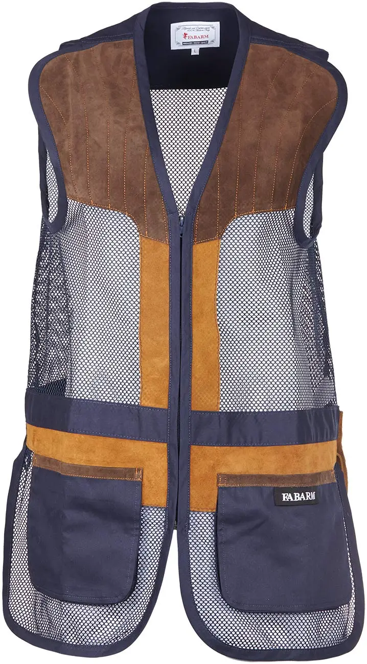 Жилет стрілецький Fabarm Superlative Summer 4XL Синій/помаранчевий