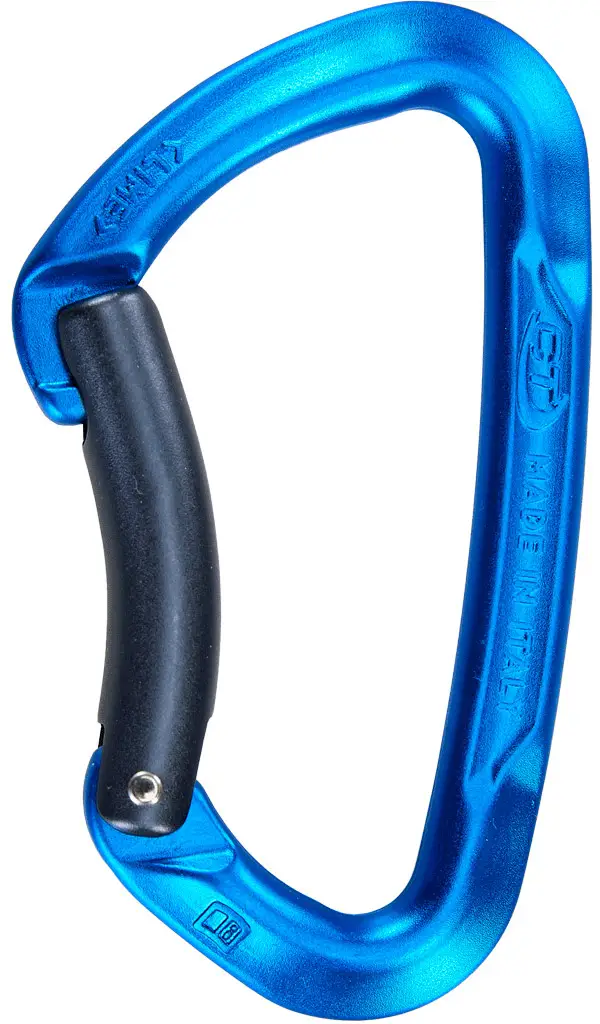 Карабін Climbing Technology Lime Bent Blue/Dark Grey