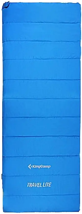 Спальний мішок KingCamp Travel Lite R Comf +18°C / Lim +12°C / Extr +7°C Light blue