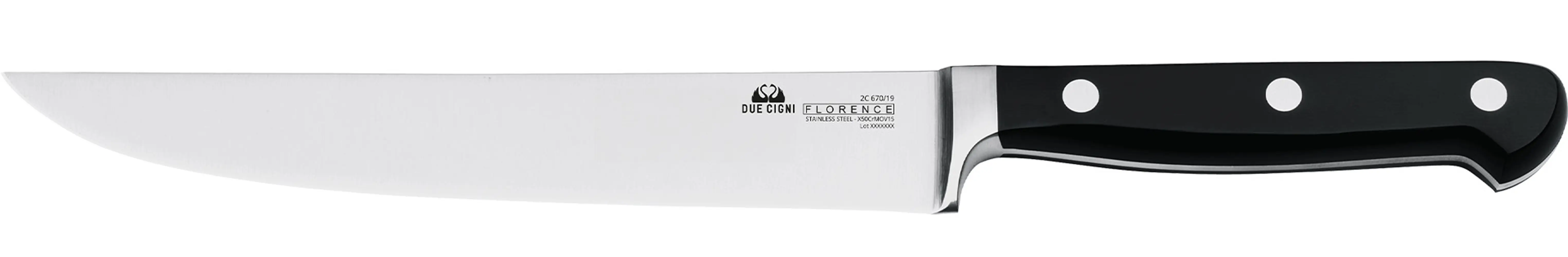 Ніж кухонний Due Cigni "Florence" Meat Slicer Knife 190 mm