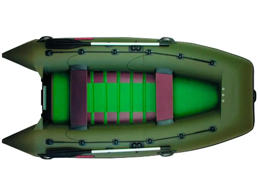 Лодка Sportex® надувная Шельф 290 зеленая