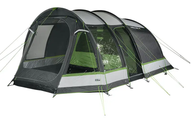 Палатка High Peak Bozen 5.0 Light grey/dark grey/green