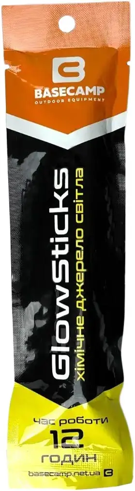 Лайтстик Base Camp GlowSticks Yellow