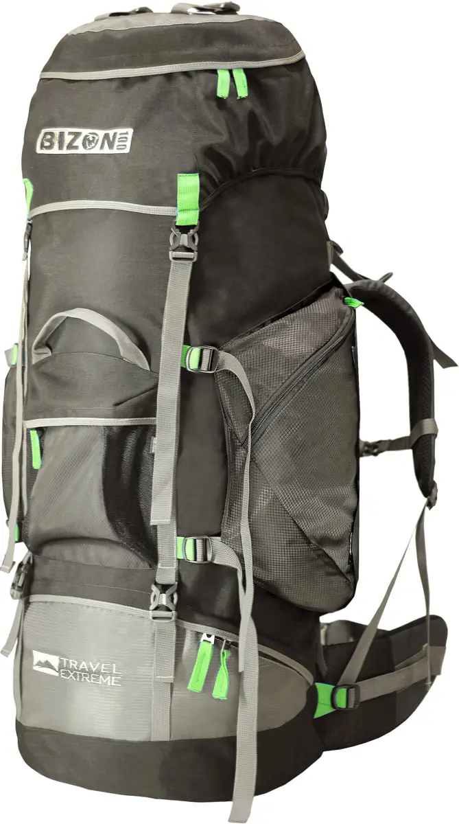 Рюкзак Travel Extreme TE Bizon 100L Black/green