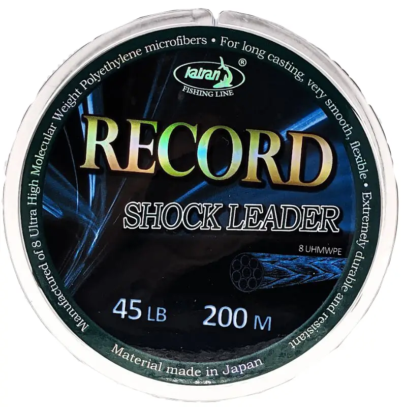 Шоклідер Katran Record Braided Shock-Leader 45lb 200m