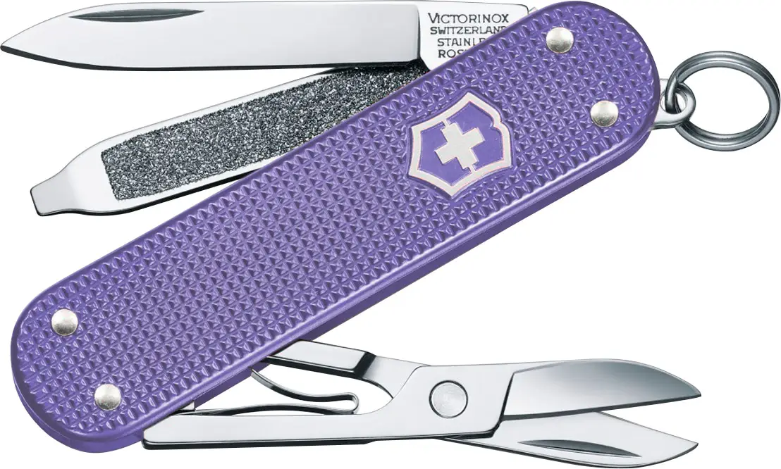 Ніж Victorinox Classic SD Alox Colors 0.6221.223G Electric Lavender