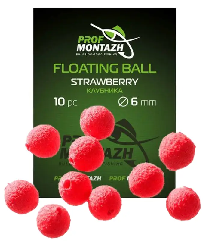 Штучна насадка Проф Монтаж з EVA 10mm Полуниця