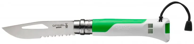 Нож Opinel №8 Outdoor Fluo Green
