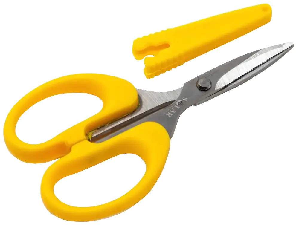 Ножницы Solar Tackle Serrated Braid Scissors