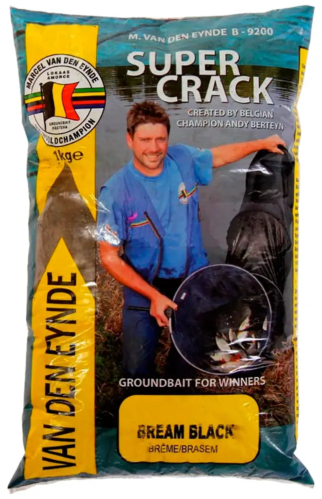Прикормка Marcel Van Den Eynde Supercrack Bream Black 1кг