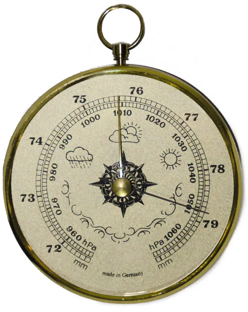 Барометр Moller 201109 Gold