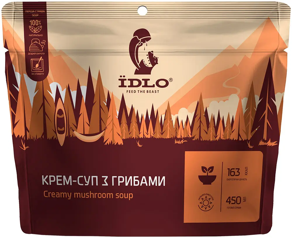 Крем-суп ЇDLO з грибами 60 г
