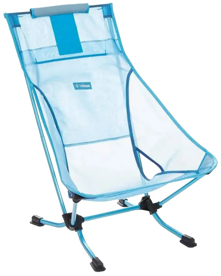 Крісло розкладане Helinox Beach Chair (Tote Bag) ’22 Blue Mesh