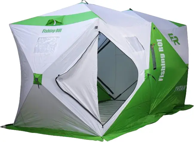 Палатка Fishing ROI Titan Куб зимняя двойная