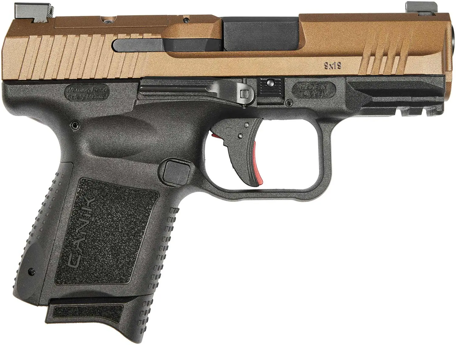 Пистолет спортивный Canik TP9 SUB Elite кал. 9 мм (9х19). Bronze