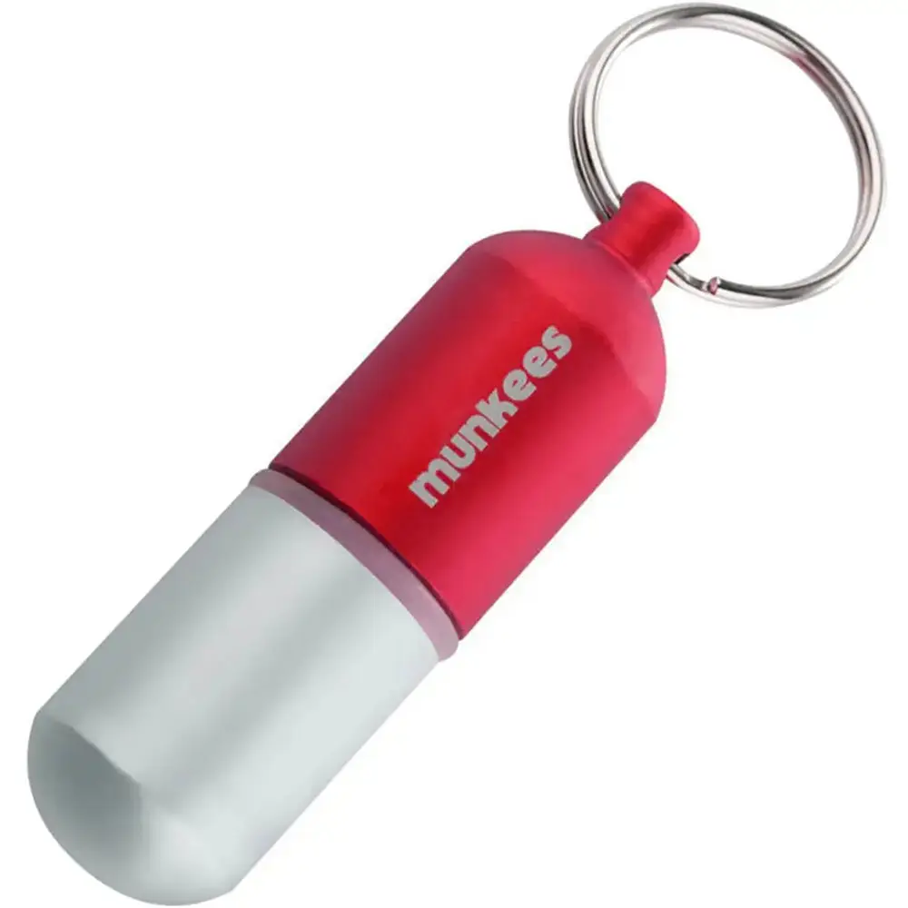 Брелок Munkees Waterproof Capsule Large Red