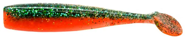 Силикон Lunker City Shaker 3.75" #169 Metallic Carrot (10шт/уп)